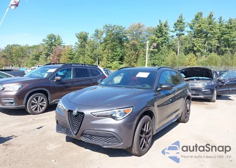 2020 Alfa Romeo Stelvio Ti Sport Awd из США, поврежденный, VIN ZASPAKBN7L7C83600